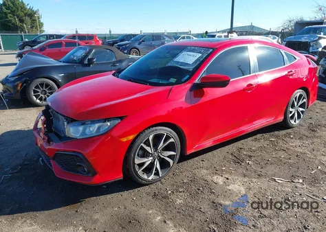 2018 Honda Civic Si z USA, uszkodzony, nr VIN 2HGFC1E57JH707056